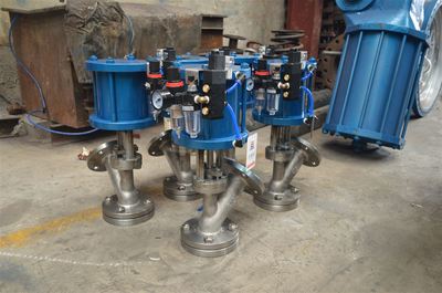 储罐底部不锈钢放料阀操作说明